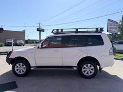 2011 Mitsubishi Pajero GLS NT MY11 4X4 White