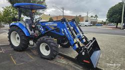 2025 New Holland T4.75S + Loader Blue