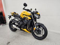2026 Triumph STREET TRIPLE RS Yellow