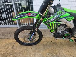 2010 Kawasaki KX450F Green