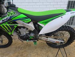 2010 Kawasaki KX450F Green
