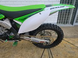 2010 Kawasaki KX450F Green