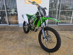 2010 Kawasaki KX450F Green