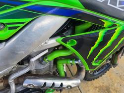 2010 Kawasaki KX450F Green