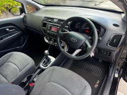 2013 Kia Rio S UB MY13 Aurora Black