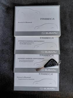 2007 Subaru Tribeca R B9 MY08 AWD Titianium Silver