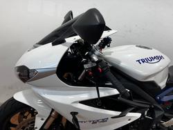 2015 Triumph DAYTONA 675 WHITE