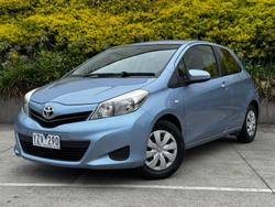 2012 Toyota Yaris YR NCP130R Glacier