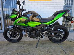 2026 Kawasaki Z500 Green