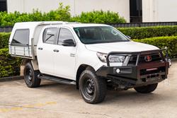 2021 Toyota Hilux SR GUN126R 4X4 Dual Range Glacier White