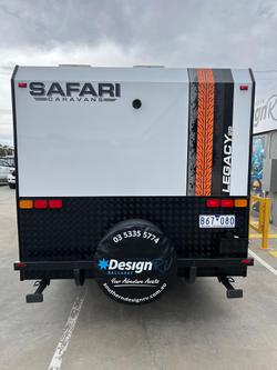 2020 Safari Caravans Legacy 22 Family Van