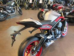 2025 Triumph Street Triple 765 RX Street Triple Silver
