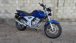 2007 Honda CBF250 Blue