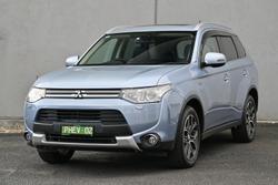 2014 Mitsubishi Outlander PHEV Aspire ZJ MY14.5 AWD Artic Silver