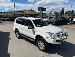2008 TOYOTA LANDCRUISER PRADO GXL (4x4) KDJ120R 07 UPGRADE WHITE