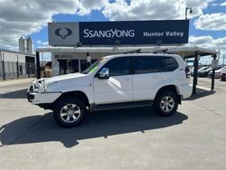 2008 TOYOTA LANDCRUISER PRADO GXL (4x4) KDJ120R 07 UPGRADE WHITE