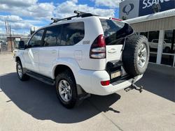 2008 TOYOTA LANDCRUISER PRADO GXL (4x4) KDJ120R 07 UPGRADE WHITE
