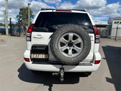 2008 TOYOTA LANDCRUISER PRADO GXL (4x4) KDJ120R 07 UPGRADE WHITE
