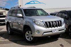 2017 Toyota Landcruiser Prado GXL GDJ150R 4X4 Dual Range Silver Pearl