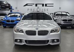 2015 BMW 5 Series 520i M Sport F10 LCI Glacier Silver