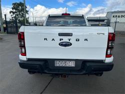 2019 Ford Ranger Raptor PX MkIII MY20.25 4X4 Dual Range Arctic White