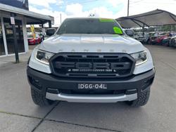2019 Ford Ranger Raptor PX MkIII MY20.25 4X4 Dual Range Arctic White