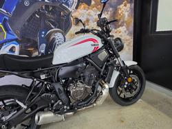 2025 Yamaha XSR700 WHITE