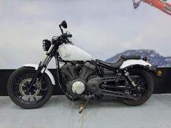 2013 Yamaha Bolt (XVS950CU) Bolt White