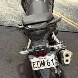 2019 Honda CB500X Black