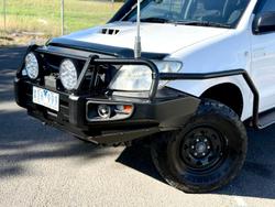 2009 Toyota Hilux SR KUN26R MY09 4X4 Glacier White