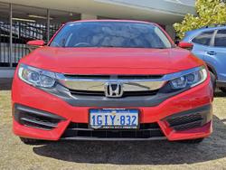 2017 Honda Civic VTi 10th Gen MY17 Rally Red