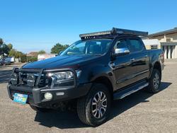 2016 Ford Ranger XLT PX MkII 4X4 Dual Range Black Mica