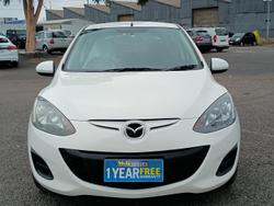 2013 Mazda 2 Neo DE Series 2 MY13 Crystal White Pearl