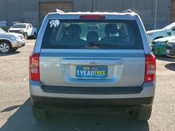 2014 Jeep Patriot Sport MK MY15 4x2 Billet Silver