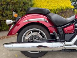 2016 Yamaha XVS1300A V-STAR Red