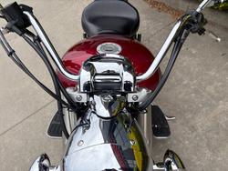 2016 Yamaha XVS1300A V-STAR Red