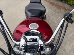 2016 Yamaha XVS1300A V-STAR Red