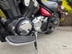 2016 Yamaha XVS1300A V-STAR Red