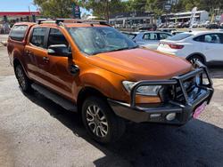 2016 Ford Ranger Wildtrak PX MkII 4X4 Dual Range Pride Orange
