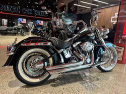 2008 Harley-Davidson Softail Deluxe 1584 (FLSTN) Softail Black