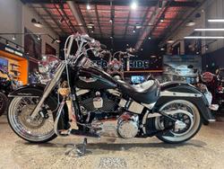 2008 Harley-Davidson Softail Deluxe 1584 (FLSTN) Softail Black