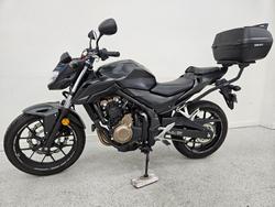 2017 Honda CB500FA (ABS) Black
