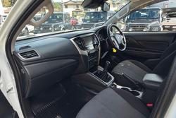 2019 Mitsubishi Triton GLX+ MR MY20 4X4 Dual Range White