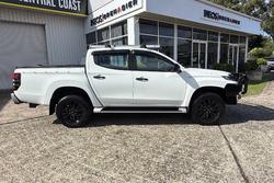 2019 Mitsubishi Triton GLX+ MR MY20 4X4 Dual Range White
