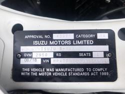 2018 Isuzu D-MAX LS-U High Ride MY18 4x2 Splash White