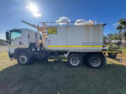 2012 Isuzu F Series FVZ 1400 WHITE