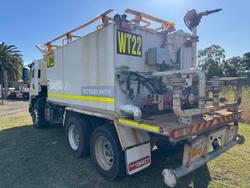 2012 Isuzu F Series FVZ 1400 WHITE