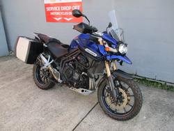 2012 Triumph TIGER EXPLORER BLUE
