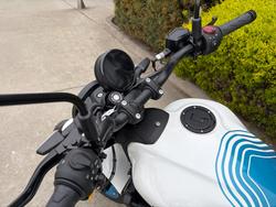 2026 Royal Enfield Guerrilla 450 Brava Blue