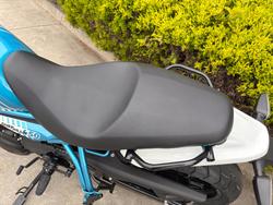 2026 Royal Enfield Guerrilla 450 Brava Blue